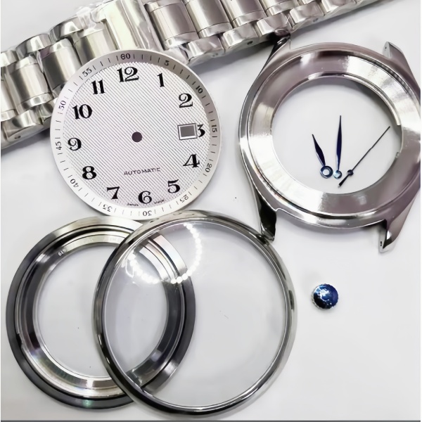 Automatic polishing of watch parts