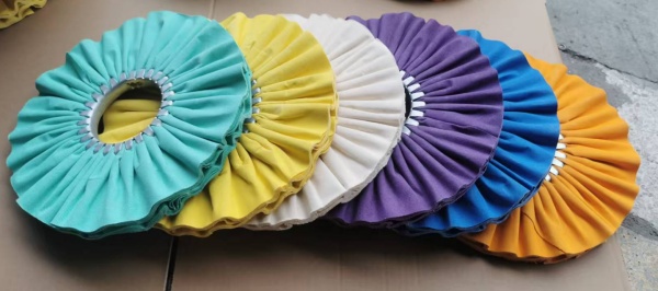 Air duct polishing cloth wheel. Air duct polishing cloth wheel.