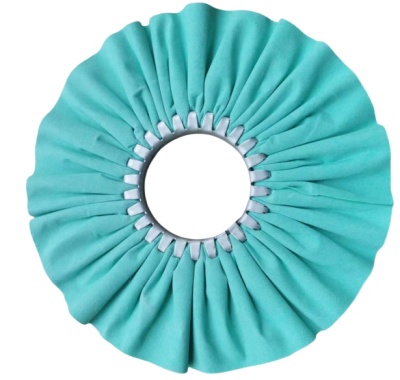 Green cloth polishing wheel. Green cloth polishing wheel.