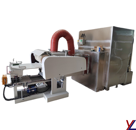 Одноосевой автоматический станок для полировки плоских металлических изделий. Одноосевой станок для полировки внутренних кривых металлических изделий YL-ATPM-6-1