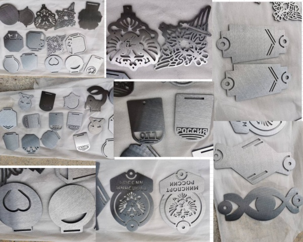 Medal polishing finish