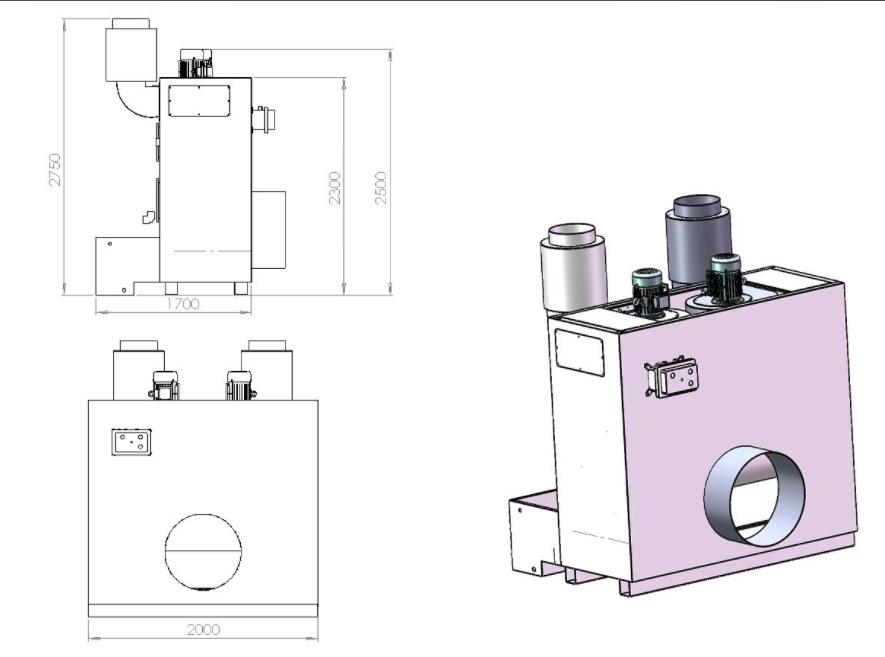 Polishing and Grinding Dust Collector