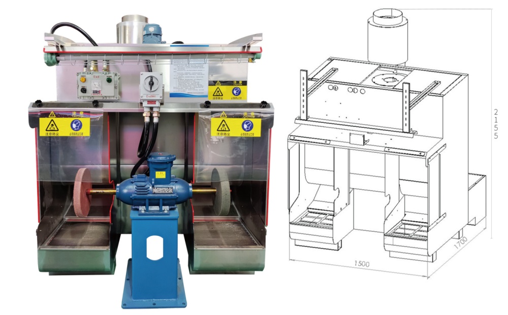 Eco-friendly explosion-proof polishing machine Eco-friendly explosion-proof polishing machine