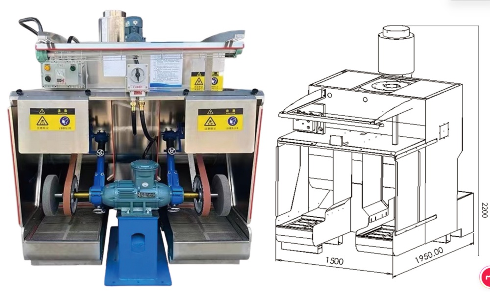 Eco-friendly explosion-proof polishing machine Eco-friendly explosion-proof polishing machine