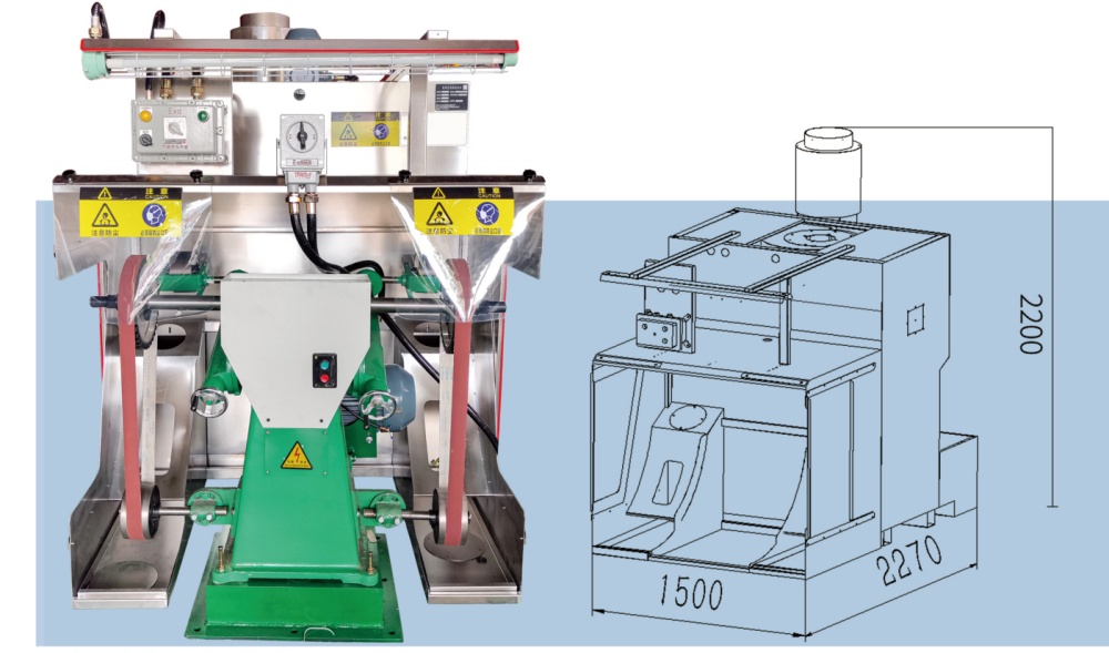 Eco-friendly explosion-proof polishing machine Eco-friendly explosion-proof polishing machine