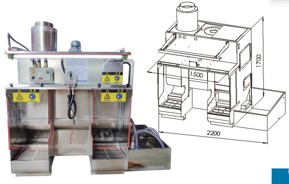 Explosion-proof dust processor Explosion-proof dust processor